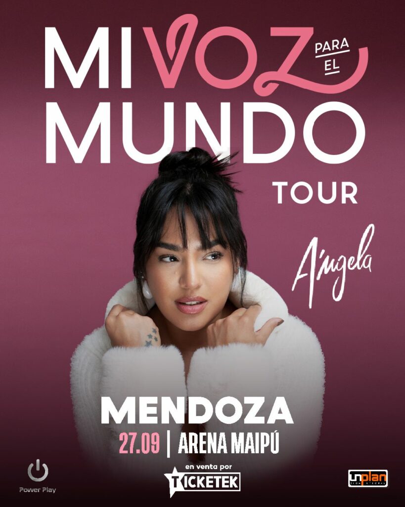 ÁNGELA LEIVA Presenta en Mendoza MI VOZ PARA EL MUNDO TOUR